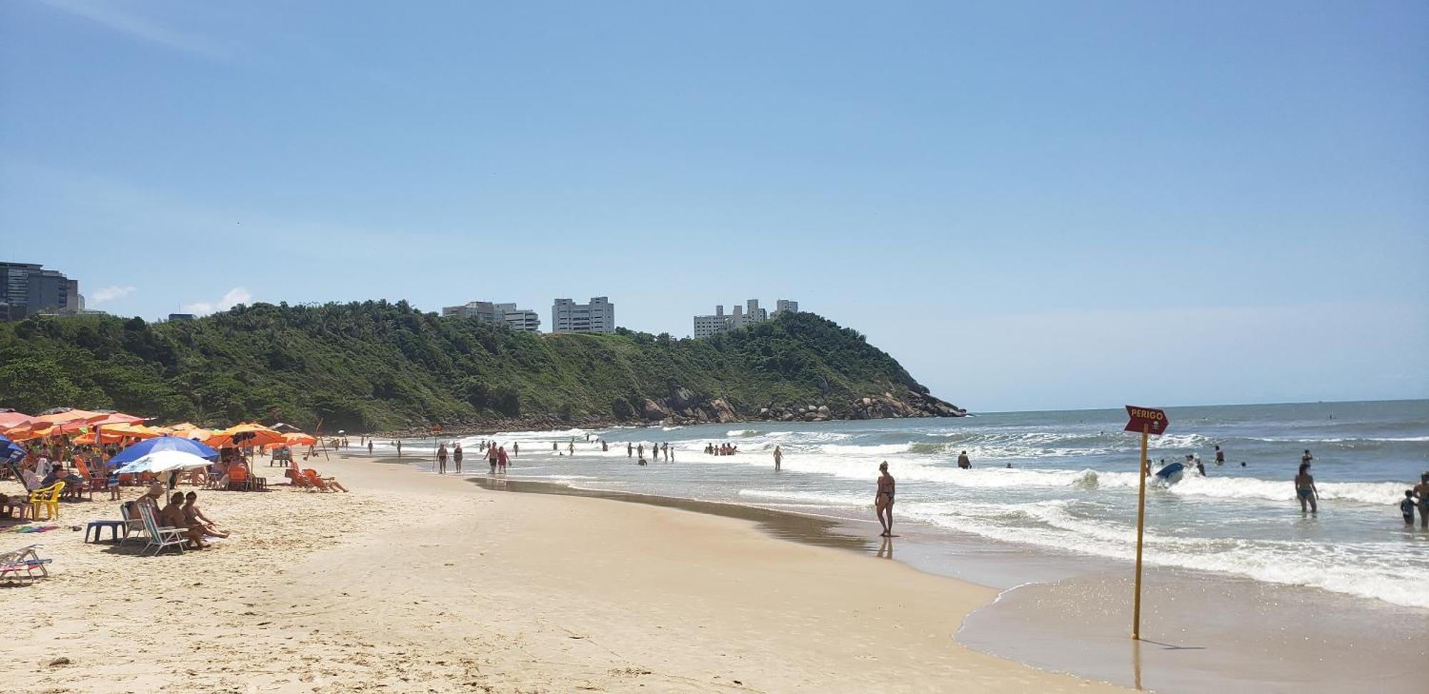 San Remo Apartamento Praia Do Tombo Guarujá Eksteriør billede